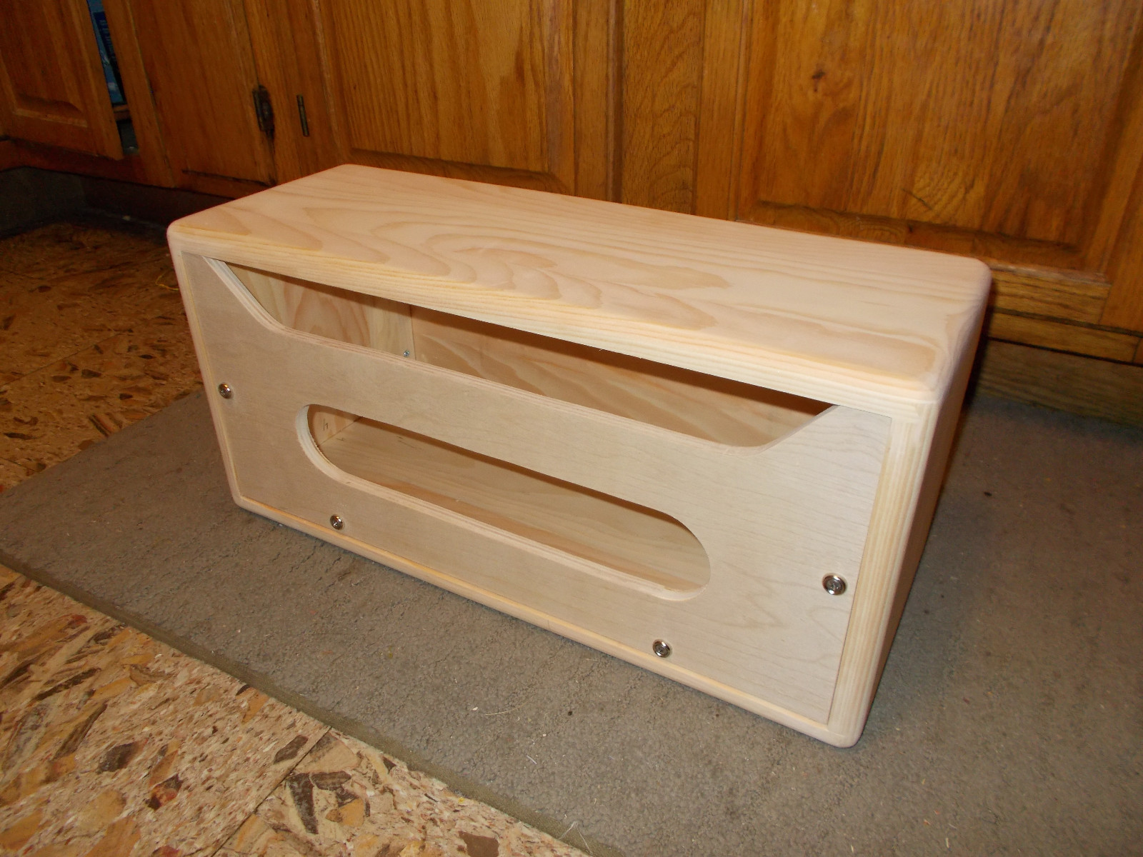 TRM pine head cabinet fits Princeton Reverb. Unfinished Project. made to order