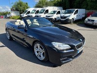2014 BMW 6 Series 3.0 640d M Sport Auto Euro 5 (s/s) 2dr CONVERTIBLE Diesel Auto