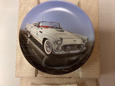T-Bird  56 collectible plate By Philip Palma W/certificate Authenticity Flawless