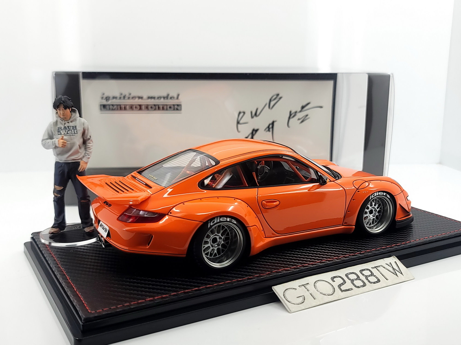 Ignition Model 1:18 RWB 997 GT3 Orange - Porsche 911 GT3(IG