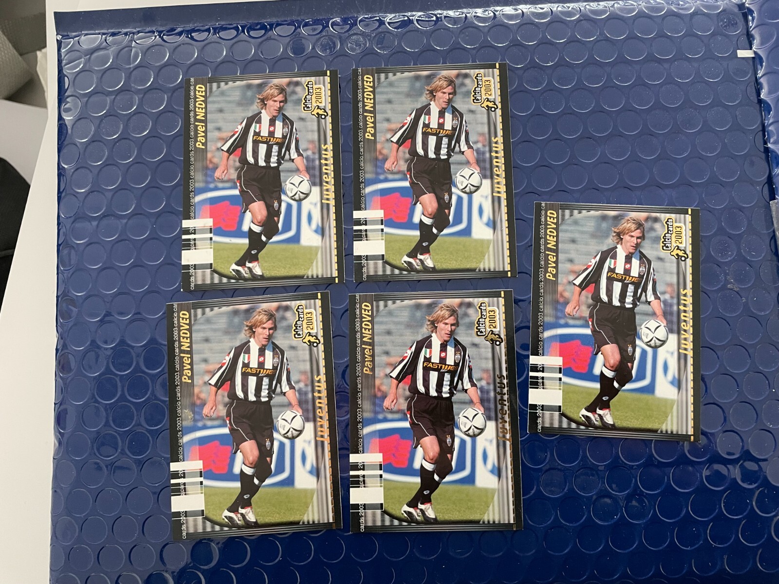 2003CALCIO CARDS JUVENTUS NEDVED ジャージカード（Panini WCCF