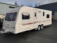 2012 Bailey Unicorn Pamplona 4 Berth Touring Caravan with Fixed Bed