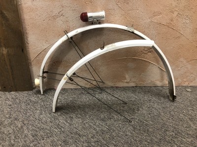 Raleigh Bluemels Sprint Veloce Fenders Mudguards 700C 27/" W Green NOS 1970s NOS