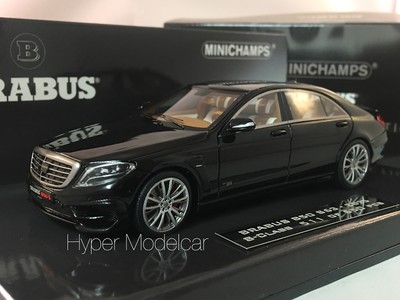 Minichamps 1/43 Mercedes-Benz S-Class 850 Brabus S63 2015 Black Art.437034200
