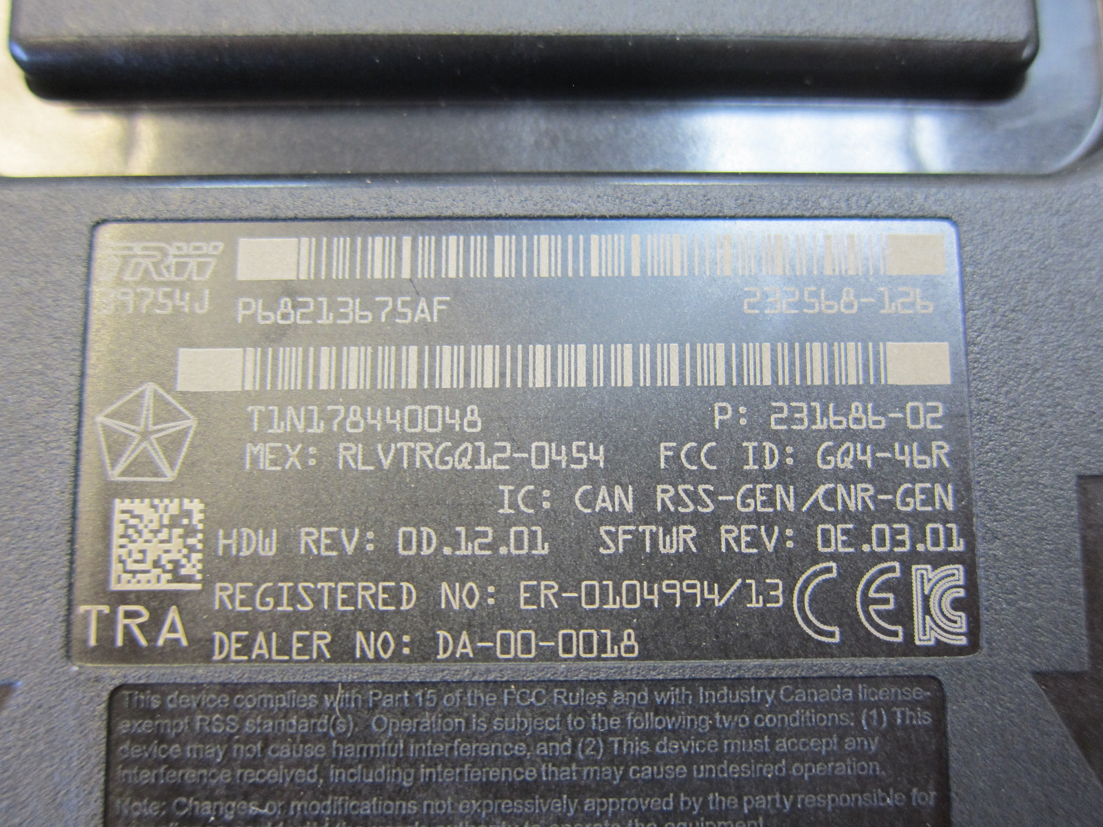 Dodge Ram Promaster >> 2013-2014 Dodge Ram 1500 - 5500 Keyless Entry Receiver ... Dodge Ram Promaster >> 2013-2014 Dodge Ram 1500 - 5500 Keyless Entry Receiver ...