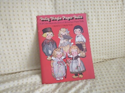 Dolly Dingle 1970's Uncut Paper Dolls Book Grace G. Drayton