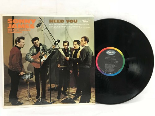 Vintage Sonny James and the Southern Gentlemen Need You Vinyl Record