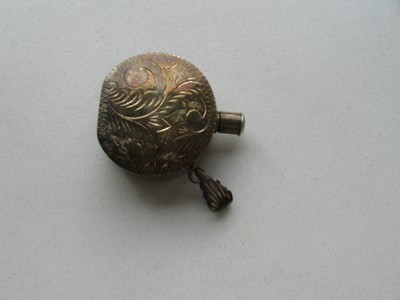 Sterling Silver Pendant Perfume Bottle