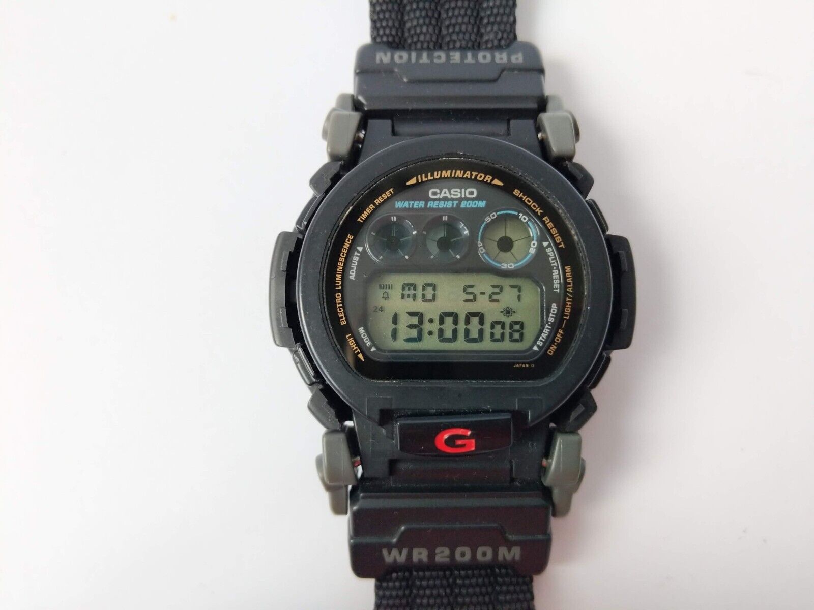 Vintage Casio G Shock DW 002 Illuminator, 1446, ( Made in Vintage Casio G Shock DW 002 Illuminator, 1446, ( Made in