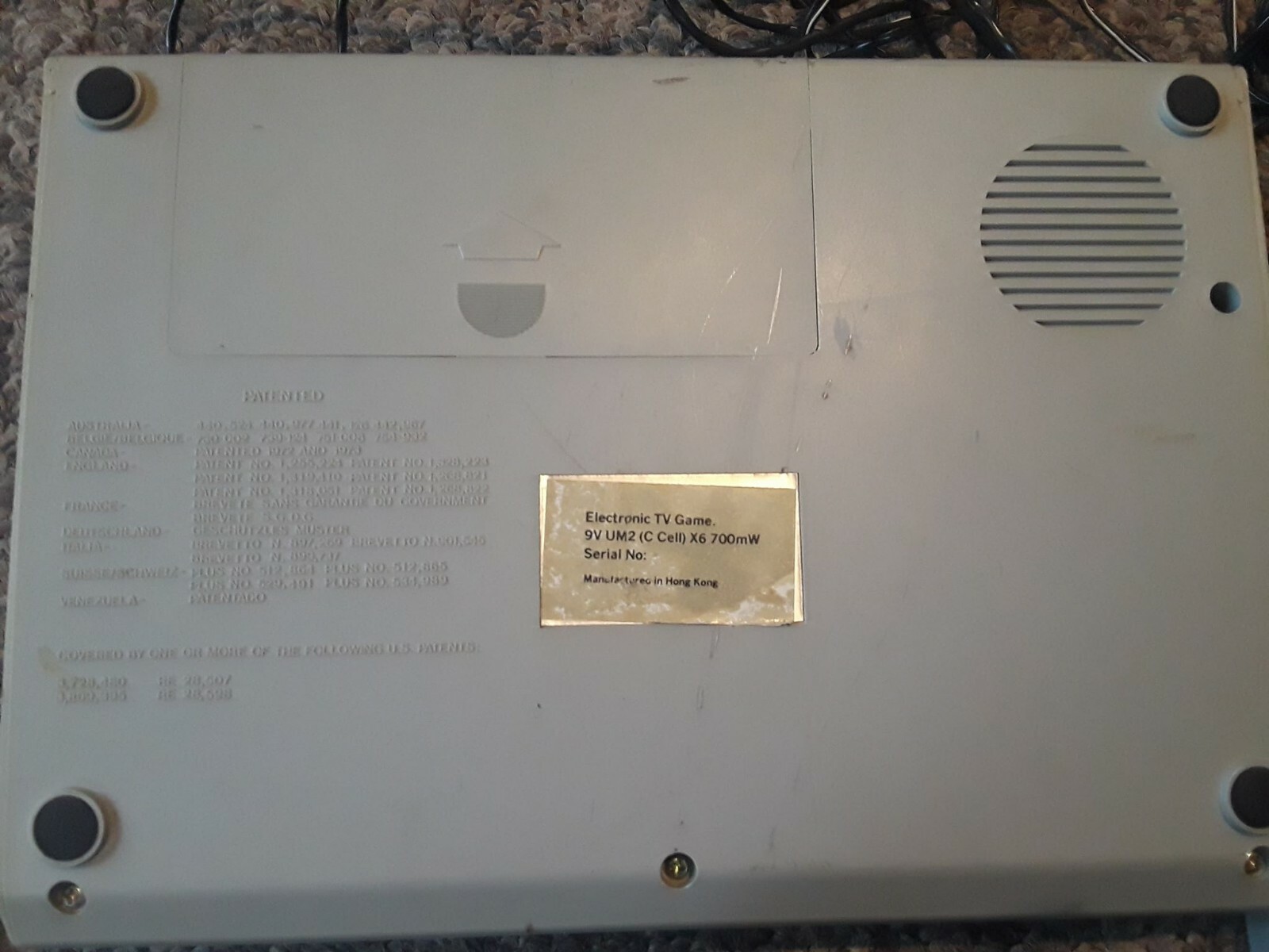 Vintage Electronic SC Eight Thousand Rare Complete 1977 Kmart Video Game System