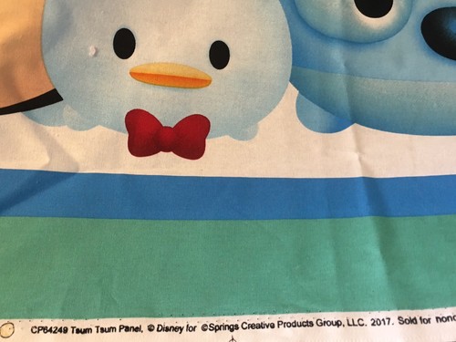 Disney Tsum Tsum Baby Blanket/Wall Panel Pattern CP64249 c. 2017 - T1