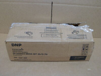 Genuine DNP DP-DS80DX Fotolusio Media Set (1 Case of 2 Sets) For DS80DX OEM