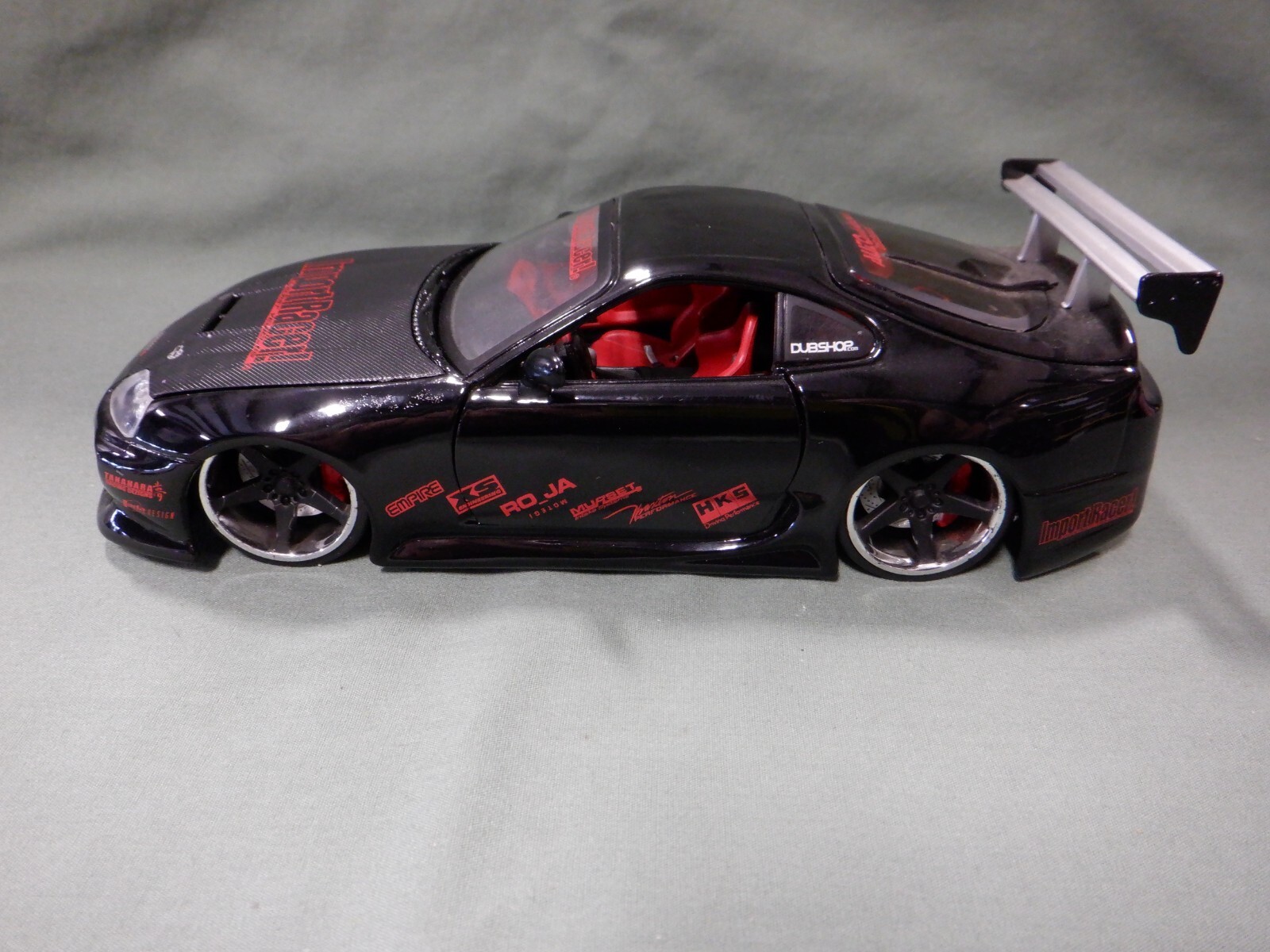 jada 1/24 トヨタ スープラ impor racer Jada Toys Import Racer Toyota Supra Orange 1/24 Scale Die