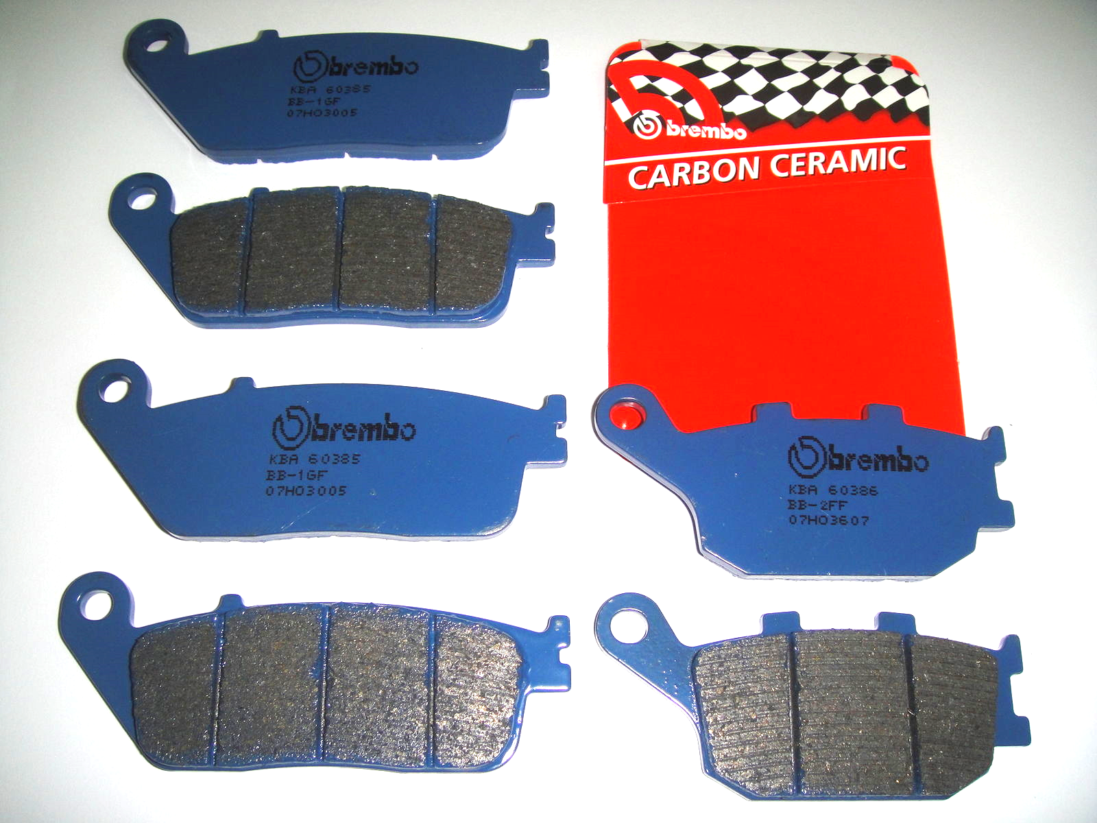 Brembo Bremsbeläge Sinter Vorne + Hinten Set – Passend Für Honda FMX 650, CB 750, CBF 1000 U.a.