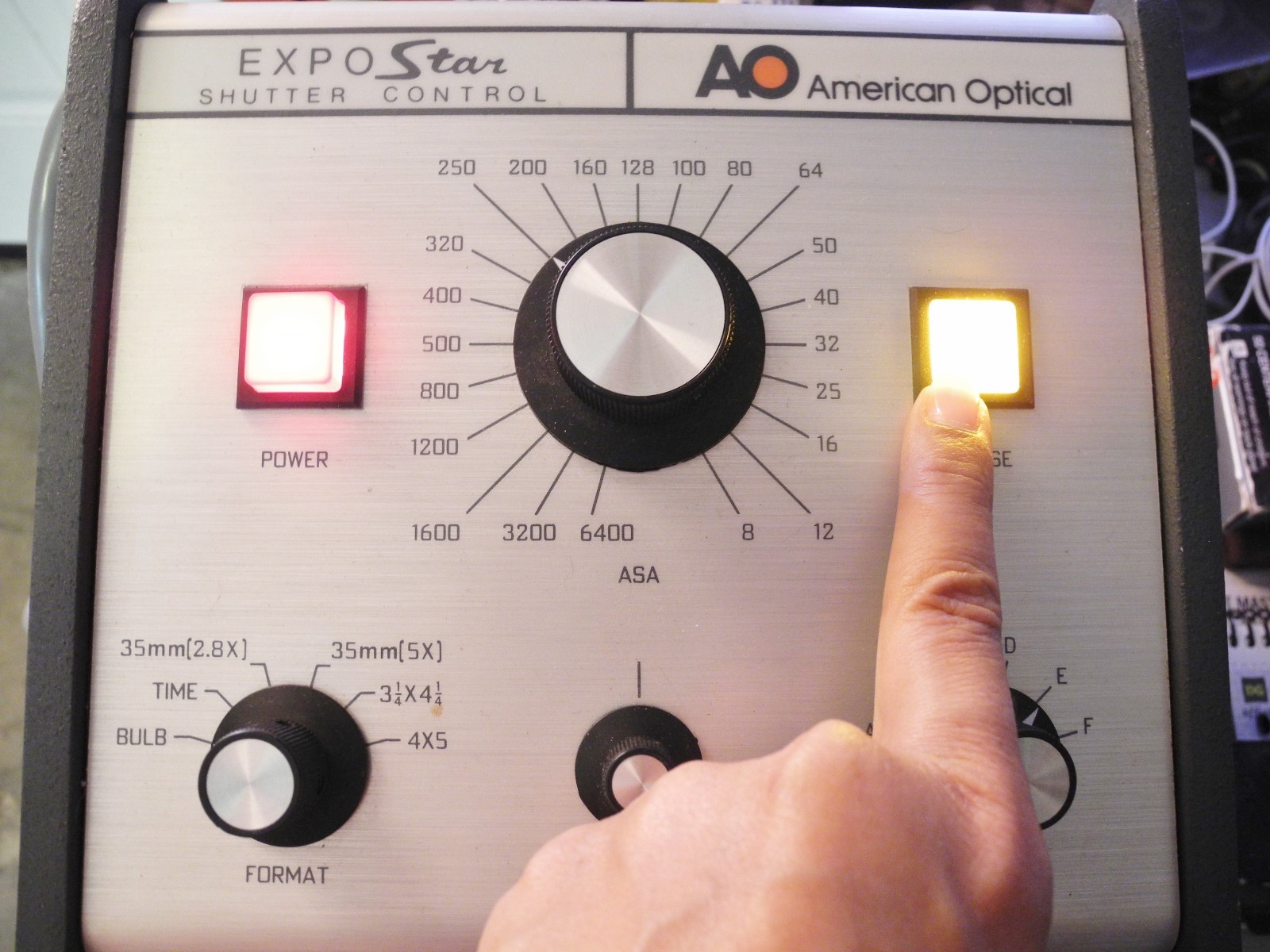 AMERICAN OPTICAL EXPO STAR SHUTTER CONTROL MODEL 1190 *Works*