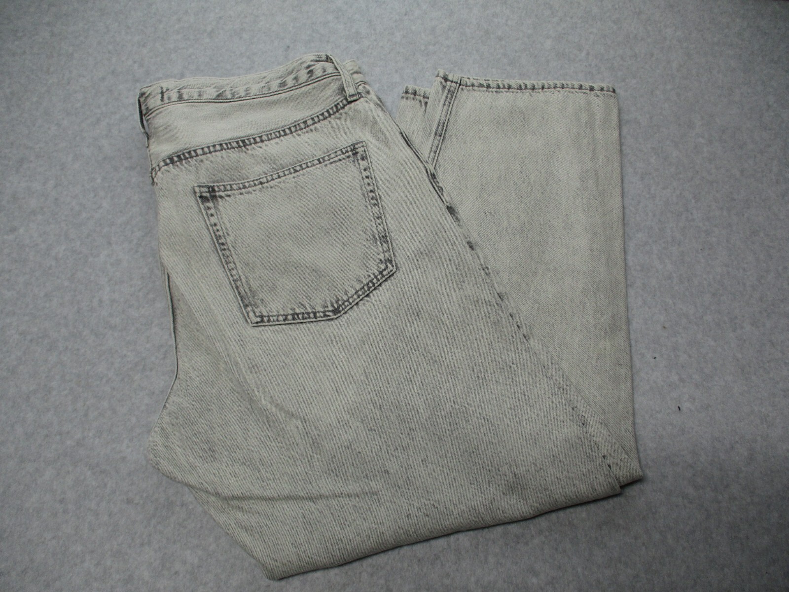 希少✨ GAP Button fly work pants Gap Vintage Straight Gray Button Fly Jeans Pants Mens Sz 31