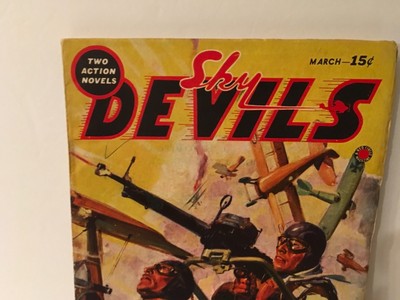 Sky Devils Pulp March 1938 Vol 1 #1
