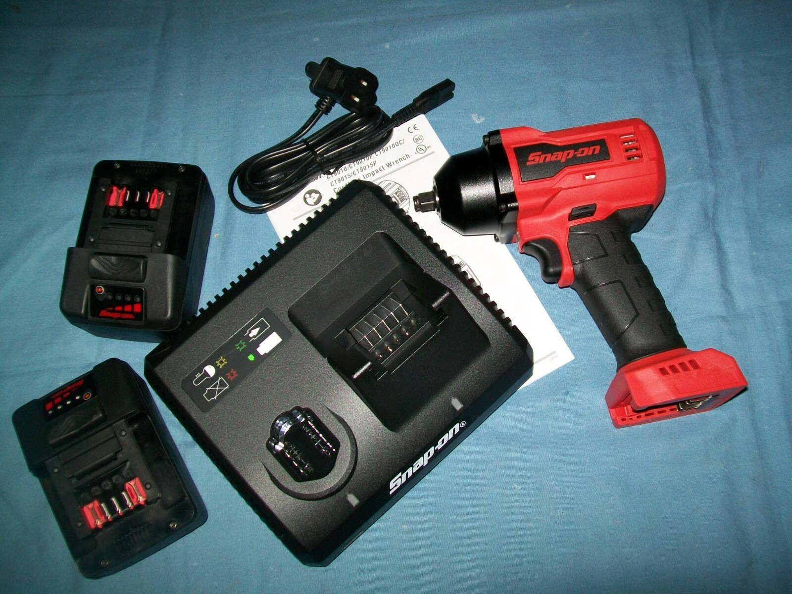 New Snapon™ Ct9010 18v 18 Volt Cordless Brushless 3/8" Impact Wrench