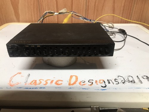 Rare Advent APX7000 Old School Graphic Equalizer BBE 12 Band Car Stereo SQ EQ