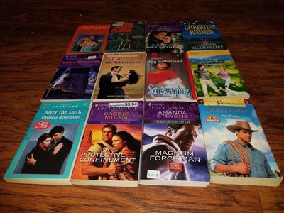 Lot of 45+ Harlequin Romance paperbacks, Various Authors, older 80s,90s 2000s