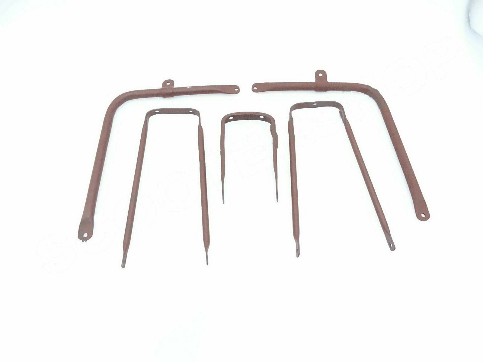 NEW BSA C10 C11 FRONT AND REAR MUDGUARDS RAW STEEL @VINTAGE