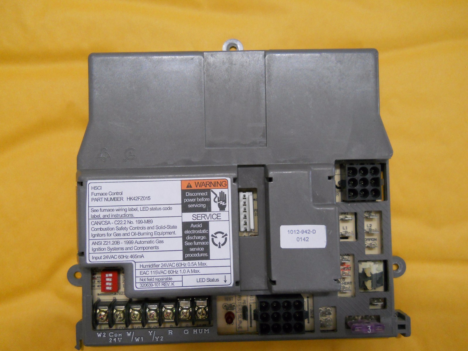 New OEM Carrier Bryant Furnace Control Board HK42FZ015