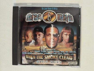 Three 6 Mafia When The Smoke Clears CD