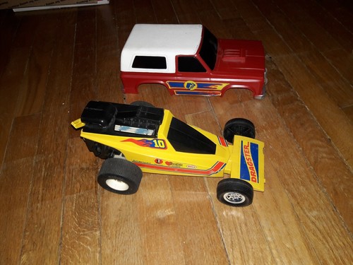 Vintage 1976 Mattel Power Shifters Quick Change Machine Dragster Blazer Orig Box