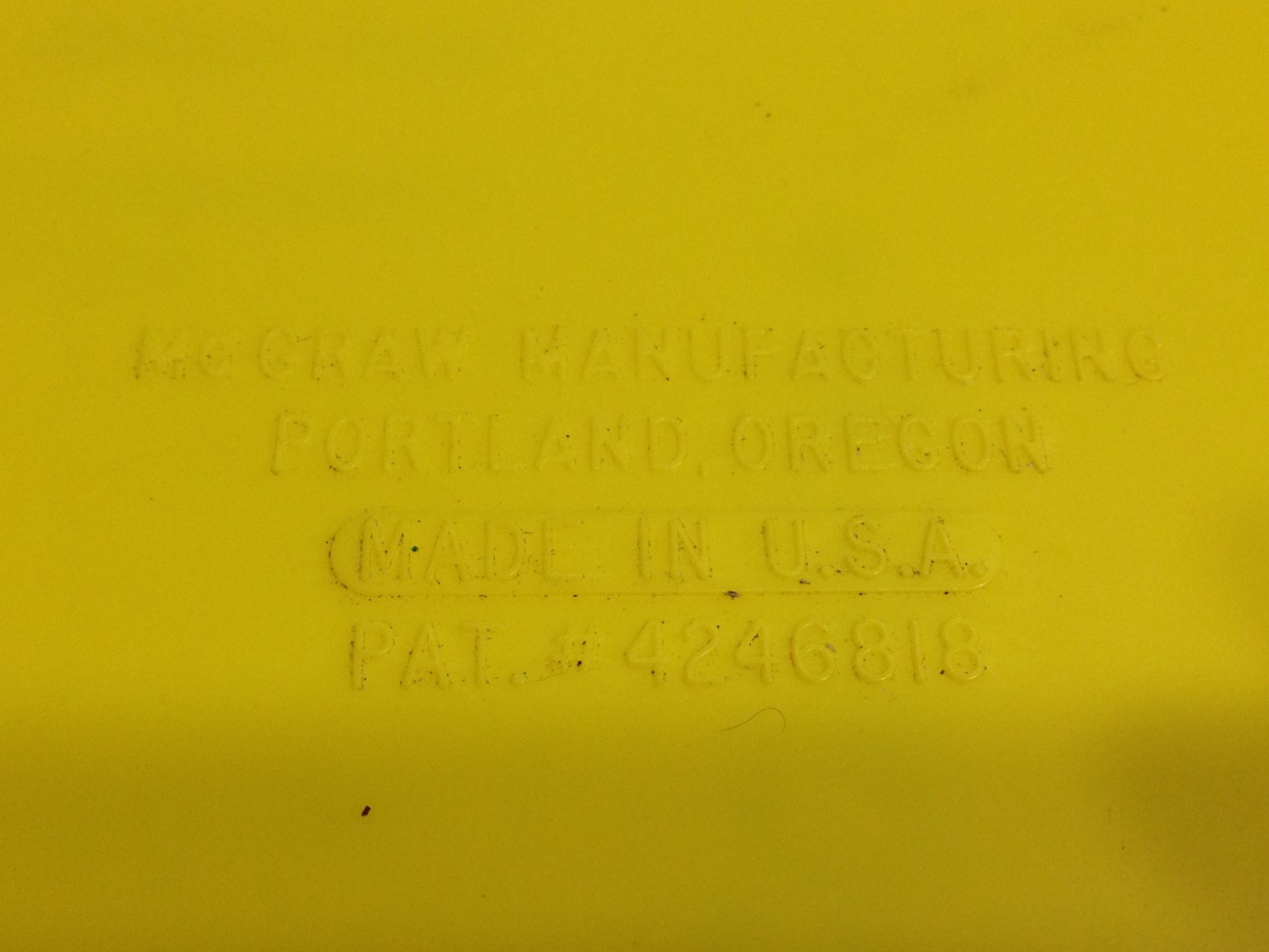 McGraw Manufacturing SC-3 Slicer Knife Safety Cover Magnetized Made in USA!