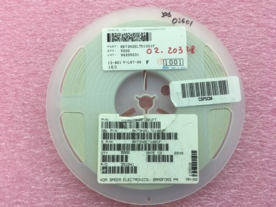 (5,000 PIECE REEL) RK73H2ELTD1001F, KOA, Thick Film Res SMD 1/3watts 1Kohms 1%