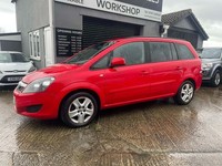 2012 Vauxhall Zafira Exclusive Nav Mpv Petrol Manual