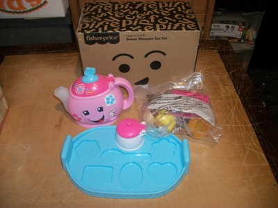 NEW Fisher-Price Laugh & Learn Sweet Manners Tea Set with Lights & Sounds
