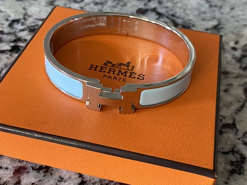 HERMES LE BRACELET H ゴールド バングル　クリックH Clic H bracelet | Hermès USA