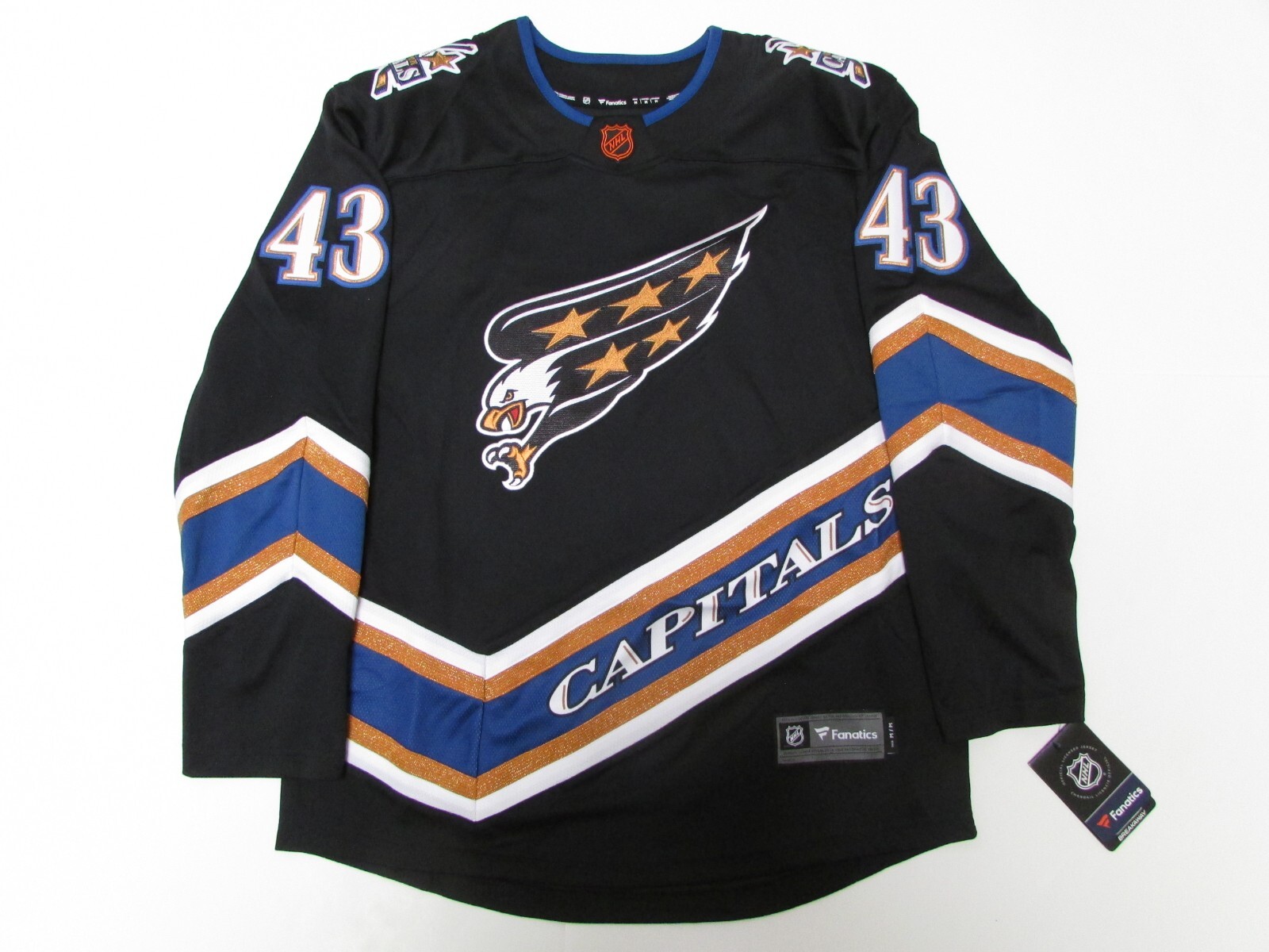 WILSON WASHINGTON CAPITALS FANATICS REVERSE RETRO 2.0