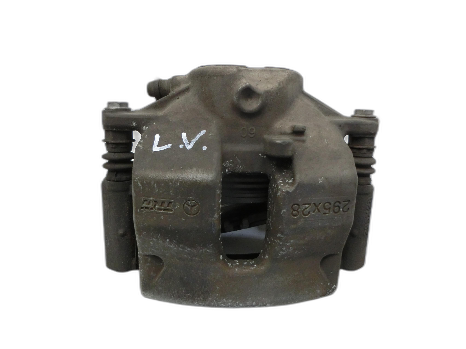 Mercedes W212 S212 E200 09-13 CDI 2,2 100KW Bremssattel Bremszange Vorne Links 295x28  - Bild 1