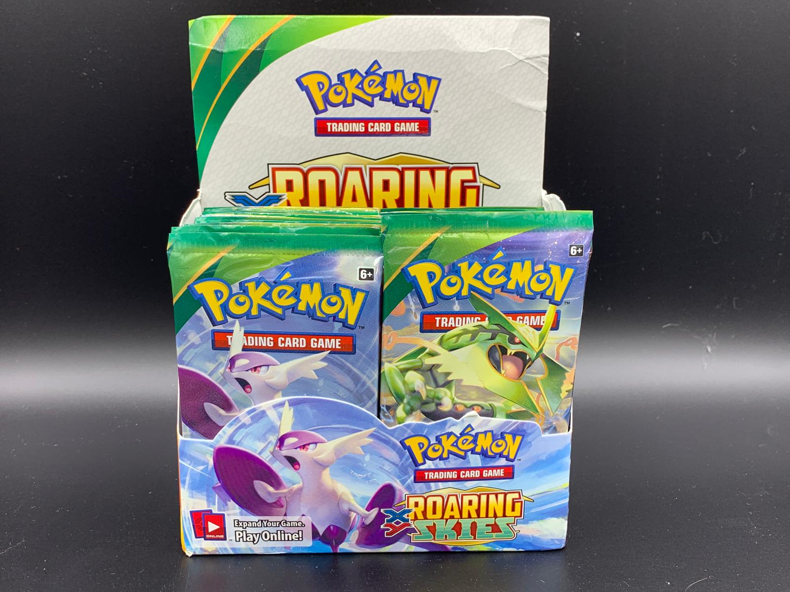 Pokemon Karten XY Roaring Skies Drachenleuchten Booster Packs Ovp Englisch