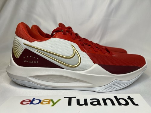 BRAND NEW Nike Precision VI Men's Basketball Shoes Team Red