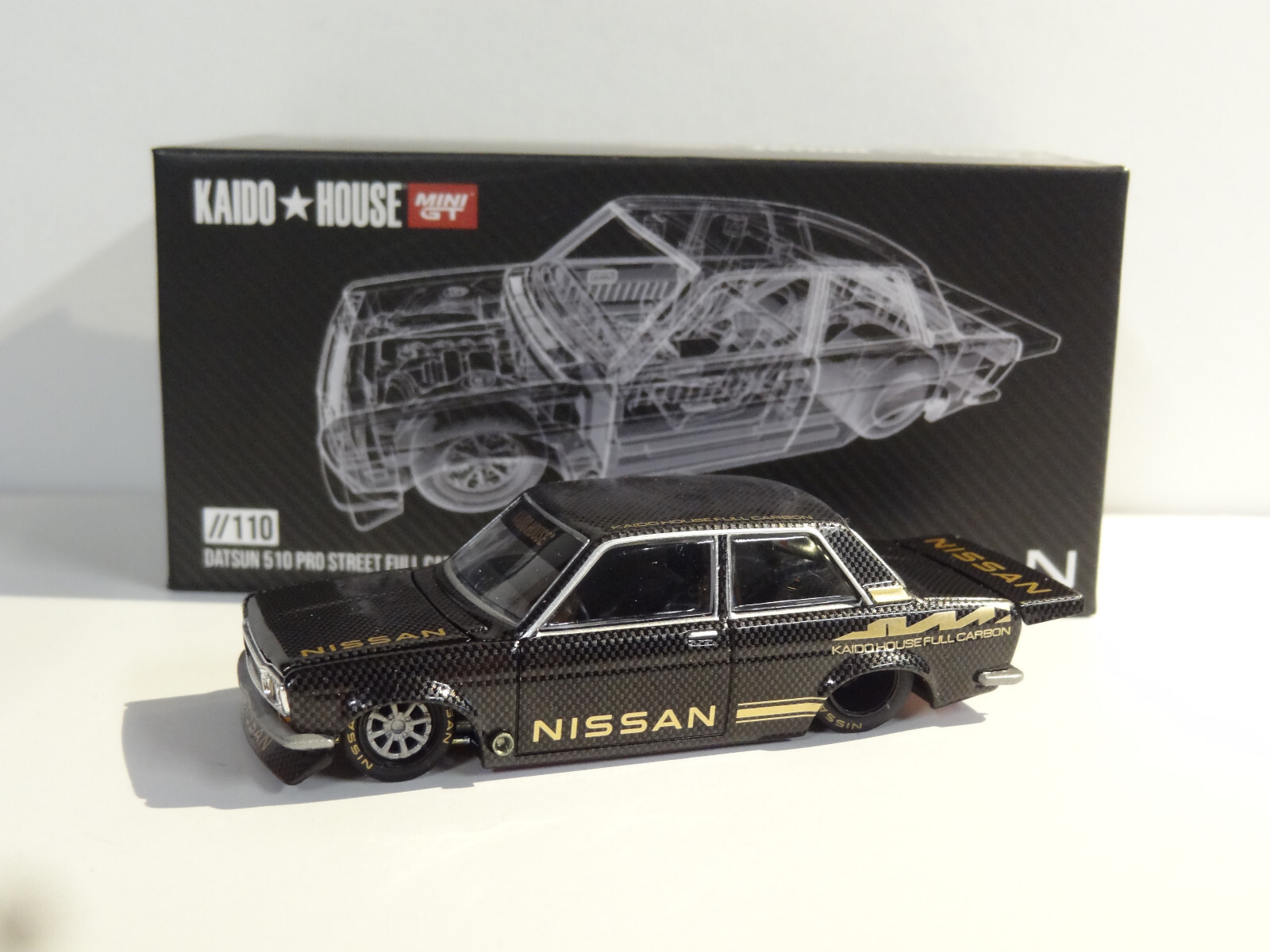 MINIGT 街道ハウス　 DATSUN 510 PRO STREET Amazon.com: Mini GT x Kaido House 1:64 Datsun 510 Pro Street