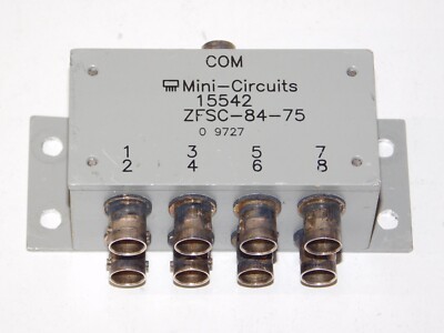 Mini Circuits ZFSC-84-75 8 Way Power Splitter Combiner Module 15542 COM Unit