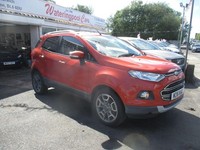 2016 Ford Ecosport 1.5 TDCi Titanium 2WD Euro 6 5dr HATCHBACK Diesel Manual