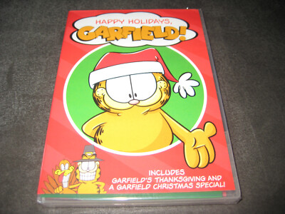 HAPPY HOLIDAYS GARFIELD! (DVD 2017) BRAND NEW - RATED G - FS - ANIMATED - FAMILY