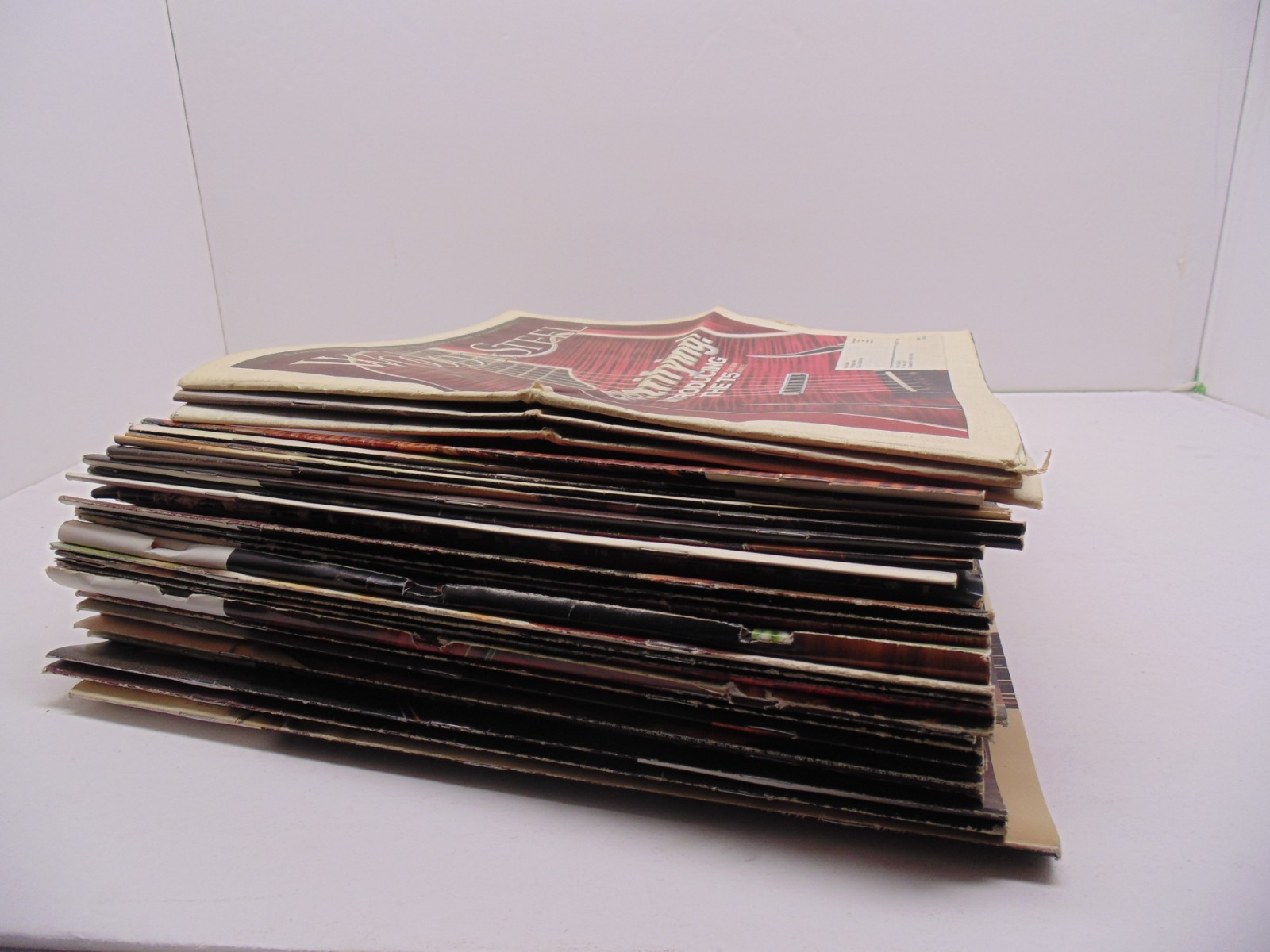 Taylor Guitar Wood & Steel Magazine  31 Issues Huge Lot Cool Good Shape