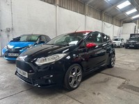 2016 Ford Fiesta 1.0 EcoBoost 140 ST-Line Black 3dr HATCHBACK Petrol Manual