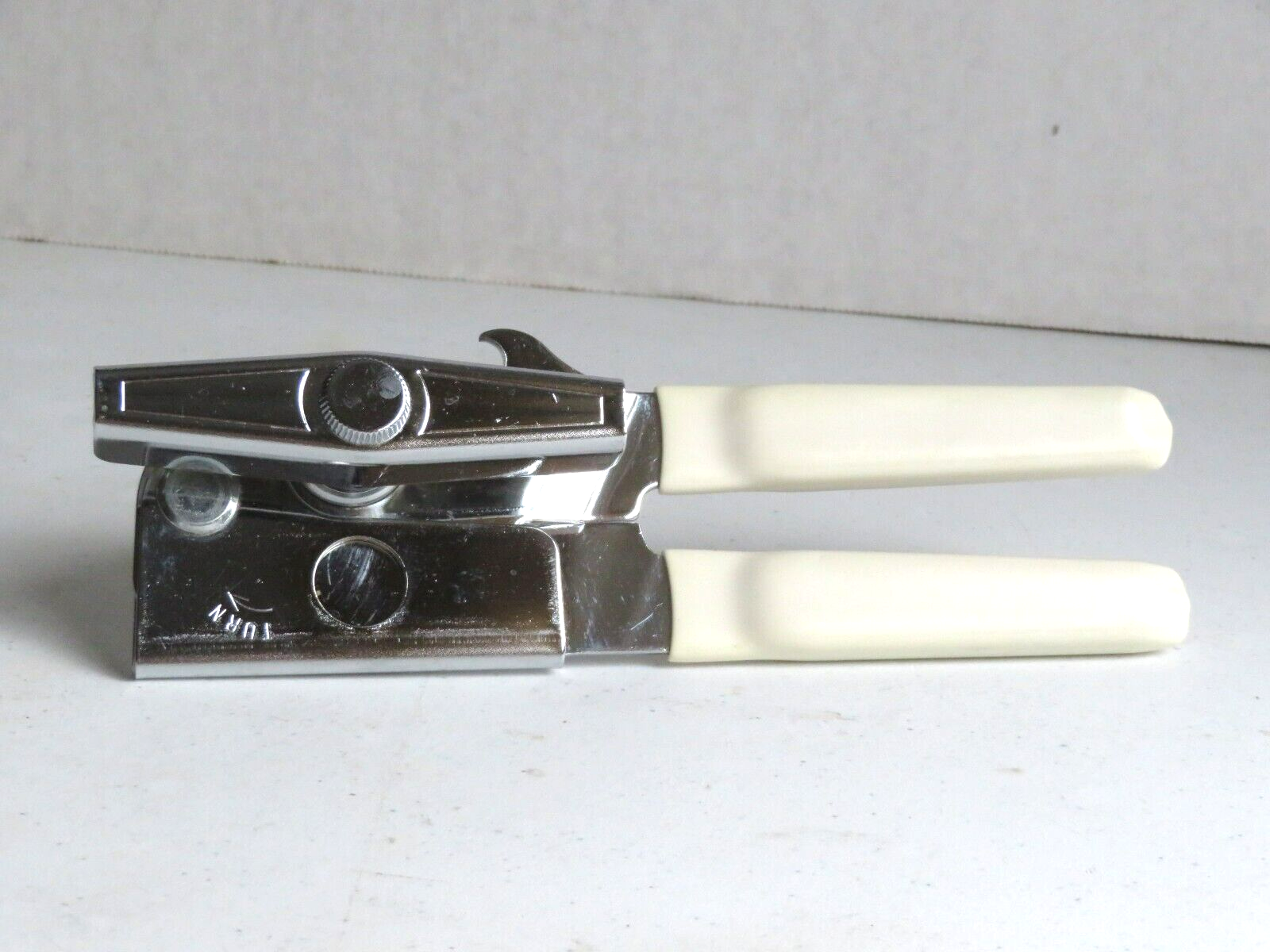 White Handles W/ Bottle Opener Usa