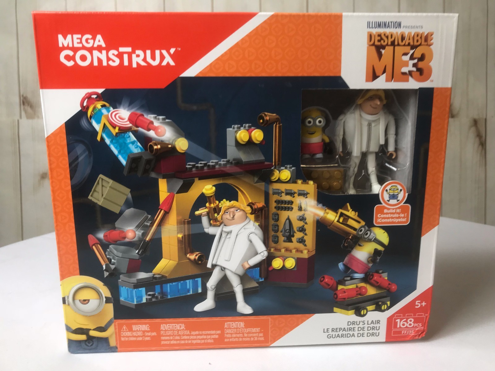 MEGA CONSTRUX CALL OF DUTY, ATB GROUND RECON-DESPICABLE ME 3-HALO** LOT OF 3 ***