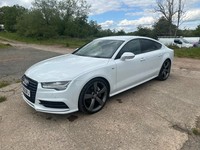 2016 Audi A7 3.0 TDI Quattro 272 Black Edition 5dr S Tronic HATCHBACK Diesel Aut