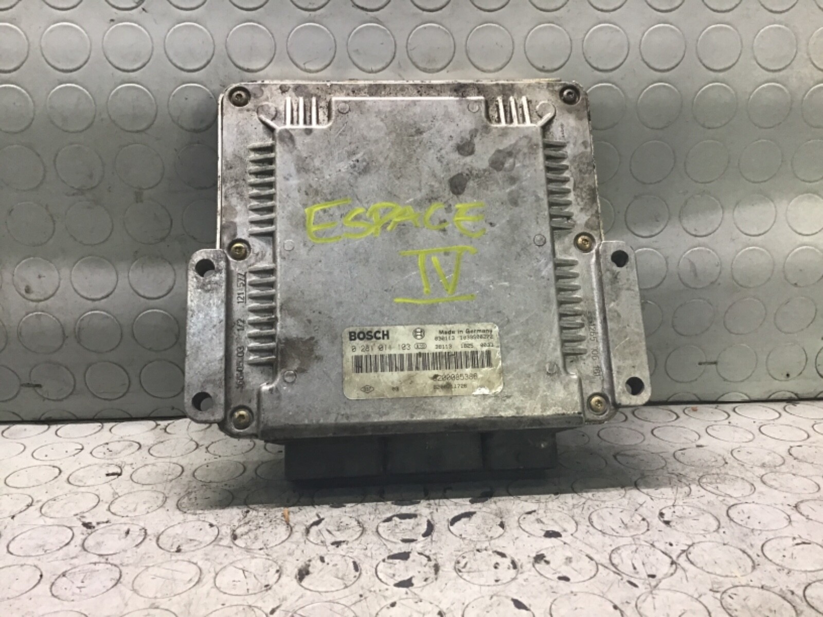 Centralina motore RENAULT ESPACE, 8200085386, 2003