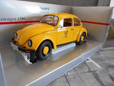 VW Volkswagen Käfer Beetle 1200 1983 gelb Deutsche Post DBP 1:18
