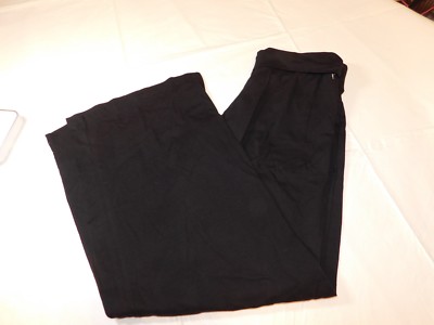 E*Dolls by Lunachix Womens crop carpi pants black Size L **see measurements NWOT