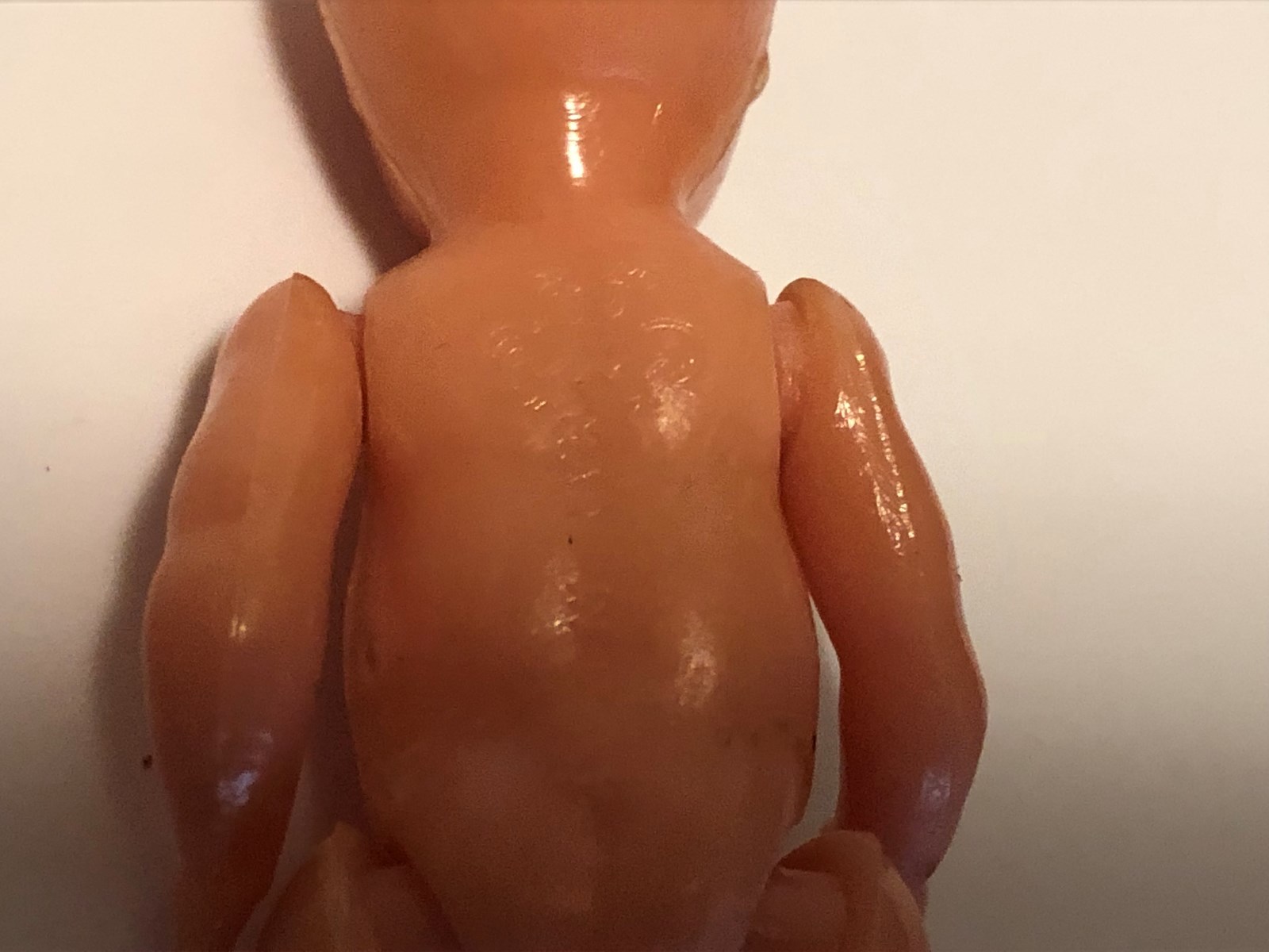 Vintage Galetti Dollhouse Celluloid Baby Eyes Open Close - Made in Italy